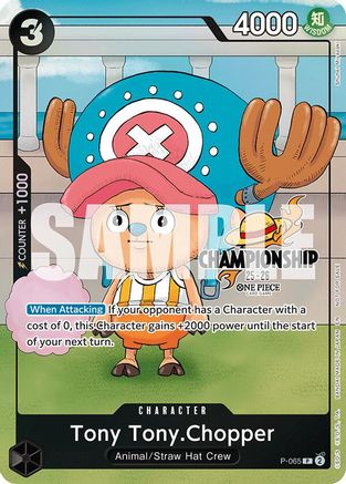 Tony Tony.Chopper (CS 25-26 Event Pack Finalist Ver.) (P-065) - [One Piece Promotion Cards] Foil