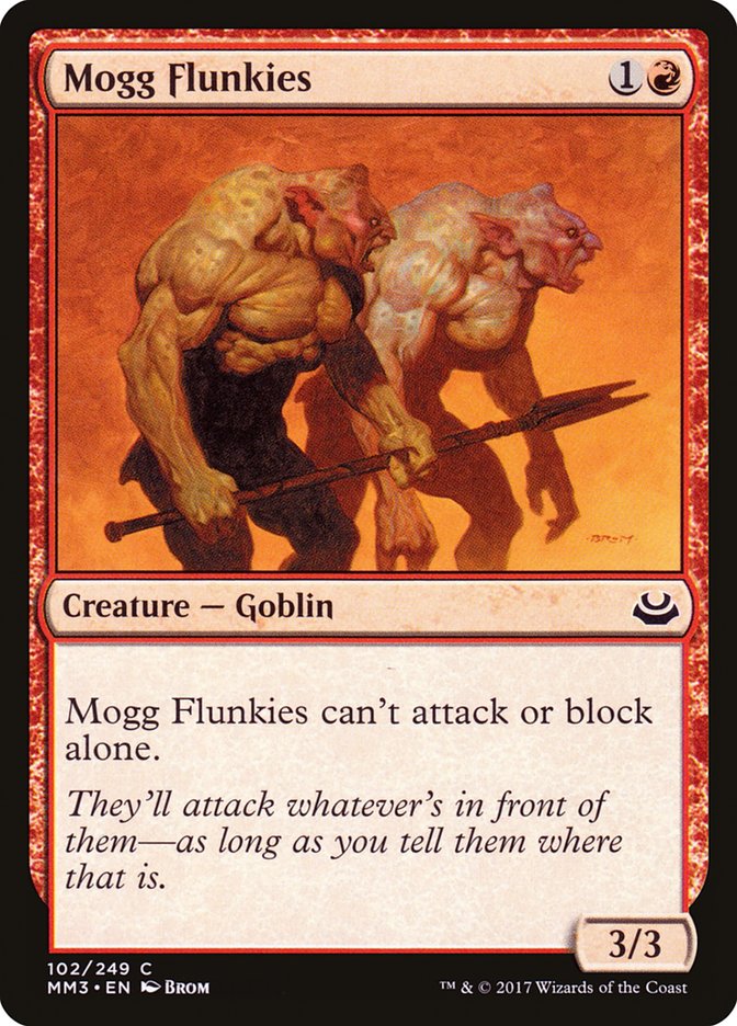 Mogg Flunkies [Modern Masters 2017] Foil