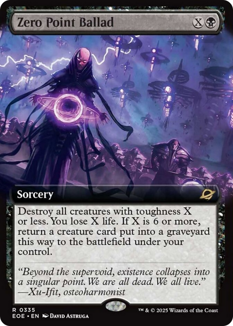 Zero Point Ballad (Extended Art) [Edge of Eternities] Foil