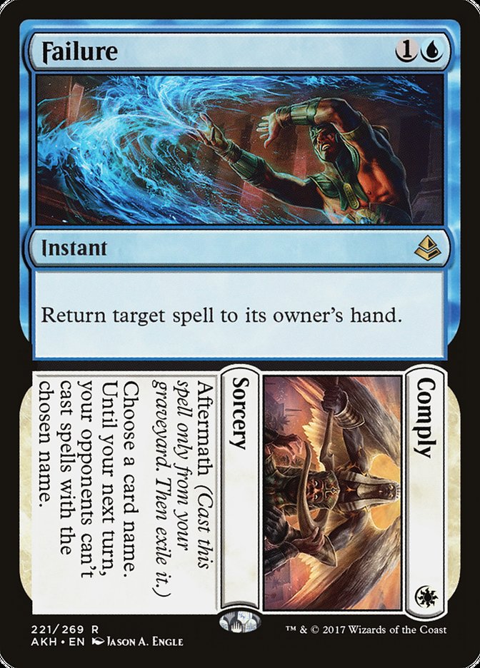 Failure // Comply [Amonkhet] Foil