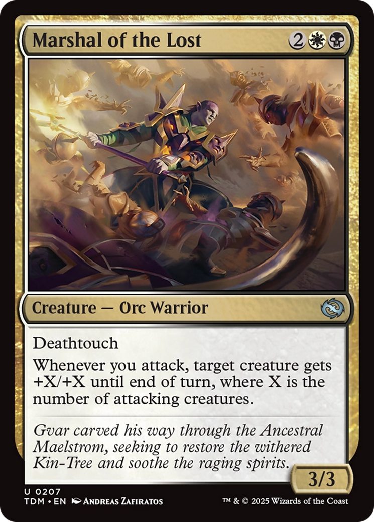 Marshal of the Lost [Tarkir: Dragonstorm] Foil