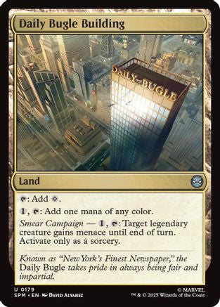 Daily Bugle Building  [Marvel's Spider-Man] Foil