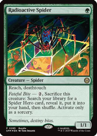 Radioactive Spider  [Unique and Miscellaneous Promos] Foil