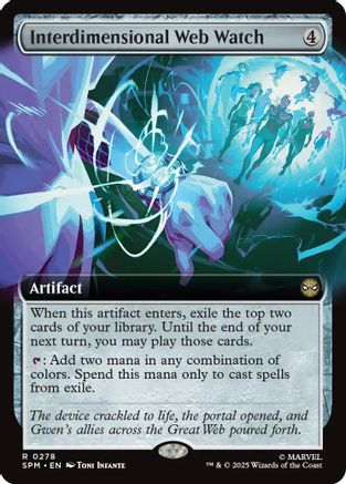 Interdimensional Web Watch (Extended Art)  [Marvel's Spider-Man]