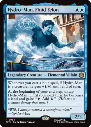 Hydro-Man, Fluid Felon  [Marvel's Spider-Man] Foil
