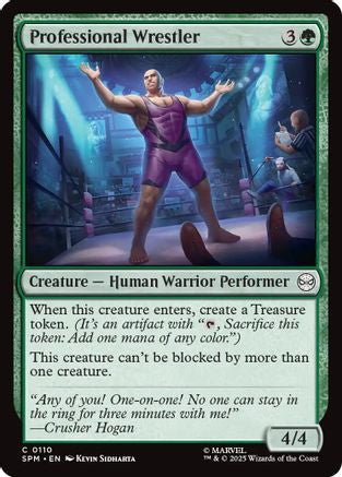Professional Wrestler  [Marvel's Spider-Man] Foil