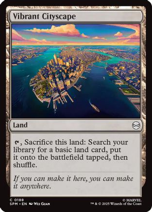 Vibrant Cityscape  [Marvel's Spider-Man] Foil