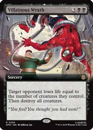 Villainous Wrath (Extended Art)  [Marvel's Spider-Man] Foil