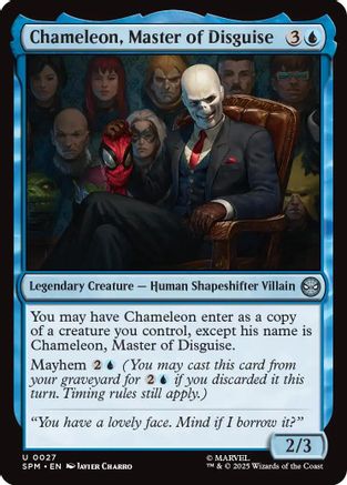Chameleon, Master of Disguise  [Marvel's Spider-Man] Foil