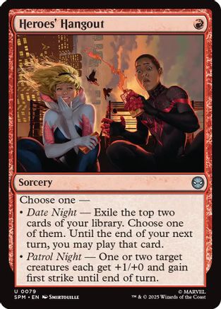 Heroes' Hangout  [Marvel's Spider-Man] Foil