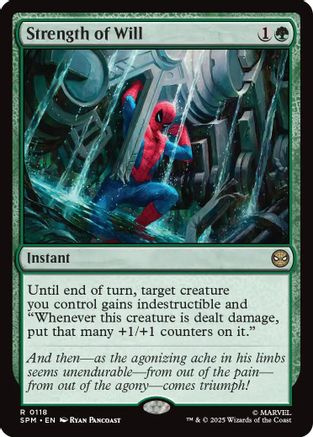 Strength of Will  [Marvel's Spider-Man] Foil