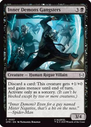 Inner Demons Gangsters  [Marvel's Spider-Man] Foil