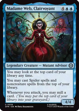 Madame Web, Clairvoyant  [Marvel's Spider-Man] Foil