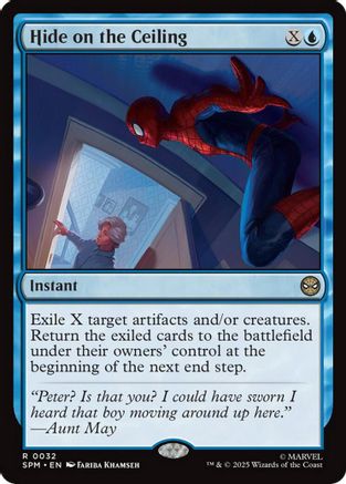 Hide on the Ceiling  [Marvel's Spider-Man] Foil