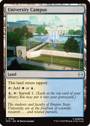 University Campus  [Marvel's Spider-Man] Foil