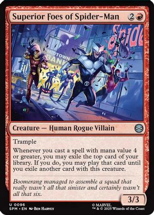 Superior Foes of Spider-Man  [Marvel's Spider-Man] Foil