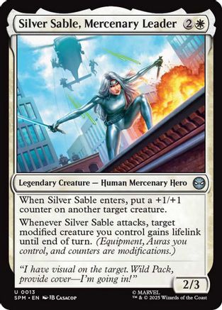 Silver Sable, Mercenary Leader  [Marvel's Spider-Man]
