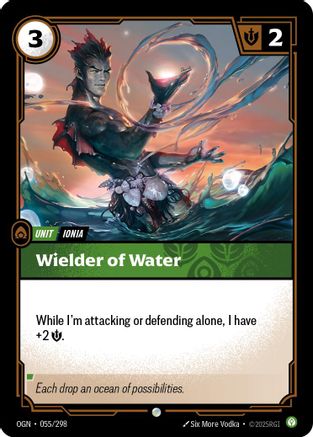 Wielder of Water (055/298) - [Origins Foil]