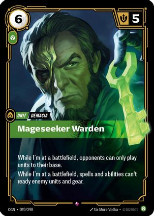 Mageseeker Warden (070/298) - Riftbound - [Origins] Foil