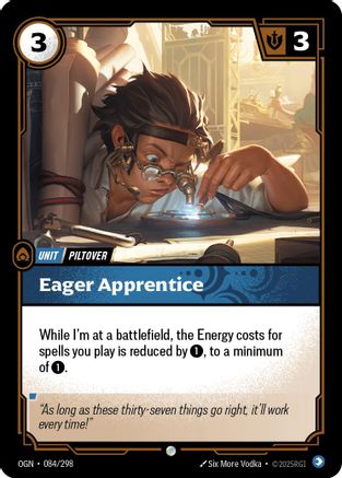 Eager Apprentice (084/298) - Riftbound - [Origins]