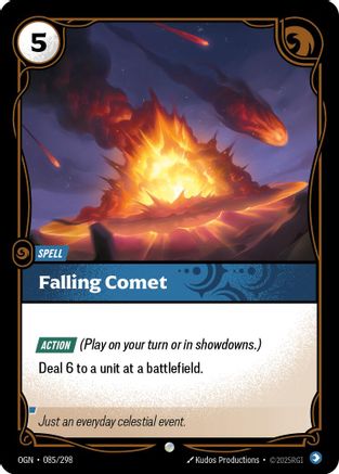 Falling Comet (085/298) - Riftbound - [Origins]