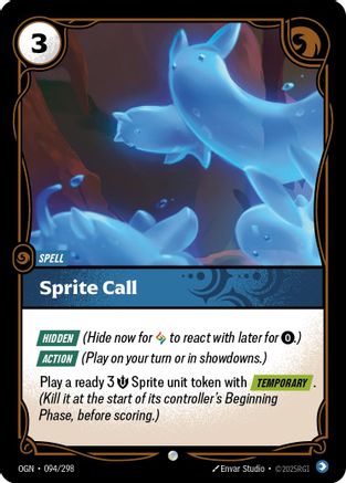 Sprite Call (094/298) - Riftbound - [Origins] Foil