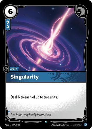 Singularity (105/298) - Riftbound - [Origins]
