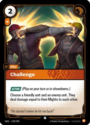 Challenge (128/298) - Riftbound - [Origins]