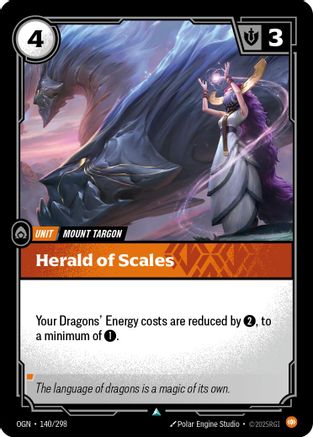 Herald of Scales (140/298) - Riftbound - [Origins]