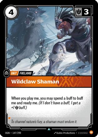 Wildclaw Shaman (147/298) - Riftbound - [Origins]