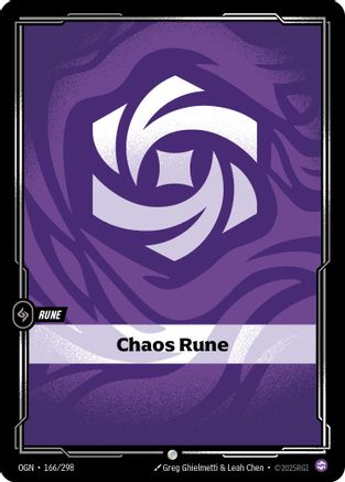 Chaos Rune (166/298) - Riftbound - [Origins]
