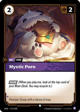 Mystic Poro (171/298) - Riftbound - [Origins]