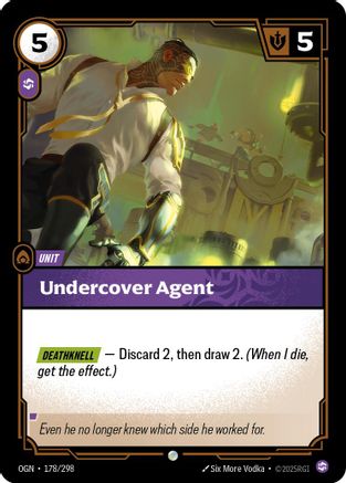 Undercover Agent (178/298) - Riftbound - [Origins]