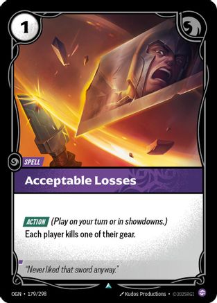 Acceptable Losses (179/298) - [Origins]