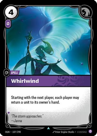 Whirlwind (187/298) - Riftbound - [Origins]