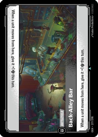 Back-Alley Bar (277/298) - Riftbound - [Origins]