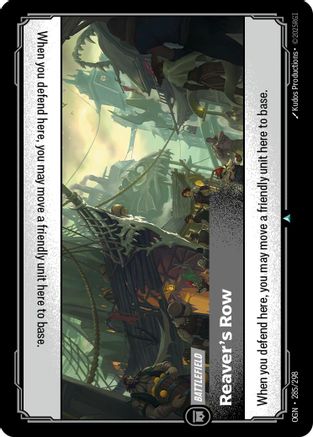 Reaver's Row (285/298) - Riftbound - [Origins] Foil