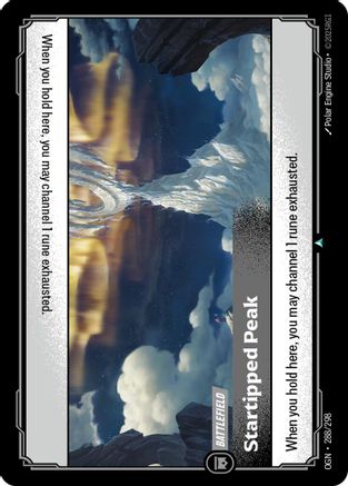 Startipped Peak (288/298) - Riftbound - [Origins] Foil
