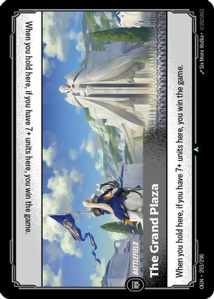 The Grand Plaza (293/298) - Riftbound - [Origins] Foil