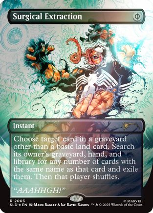 Surgical Extraction (2003) (Rainbow Foil)  [Secret Lair Drop Series] Foil