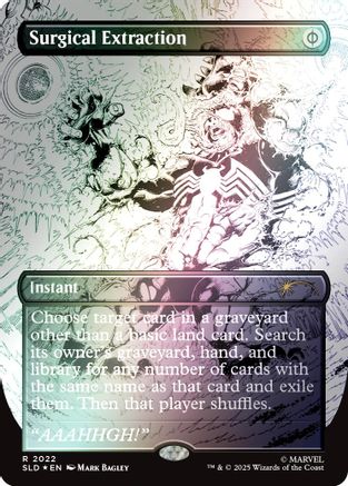 Surgical Extraction (2022) (Rainbow Foil)  [Secret Lair Drop Series] Foil