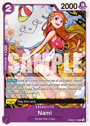 Nami (PRB02-012) - [Premium Booster -The Best- Vol. 2] Foil