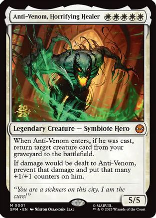 Anti-Venom, Horrifying Healer  [Prerelease Cards] Foil