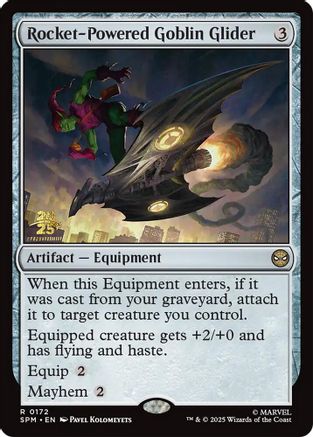 Rocket-Powered Goblin Glider  [Prerelease Cards] Foil
