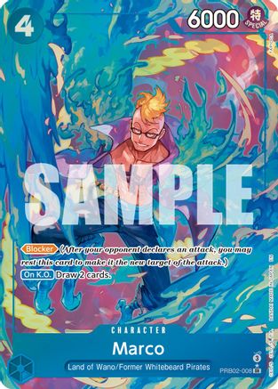 Marco (Alternate Art) (PRB02-008) - [Premium Booster -The Best- Vol. 2] Foil