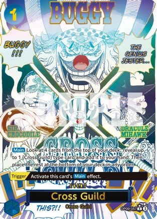 Cross Guild (Alternate Art) (OP09-057) - [Premium Booster -The Best- Vol. 2] Foil