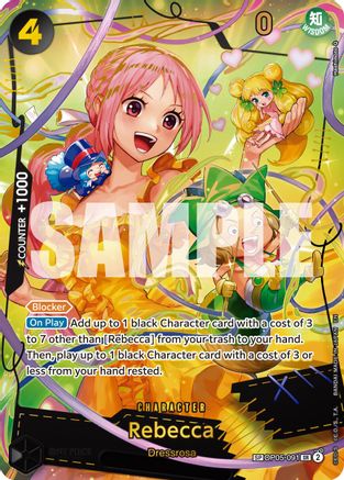 Rebecca (SP) (OP05-091) - [Premium Booster -The Best- Vol. 2] Foil