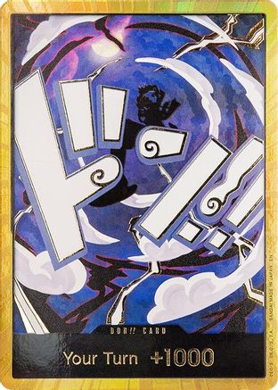 DON!! Card (GEAR5 Luffy) (Gold) - [Premium Booster -The Best- Vol. 2] Foil