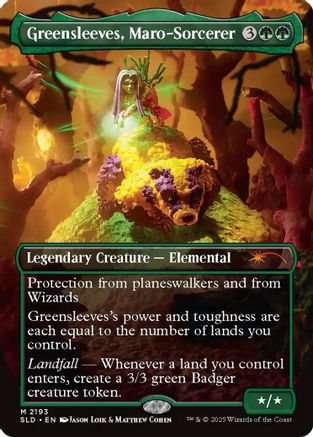 Greensleeves, Maro-Sorcerer  [Secret Lair Drop Series]