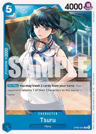 Tsuru (Tournament Pack 2025 Vol. 4) (OP06-051) - [One Piece Promotion Cards]
